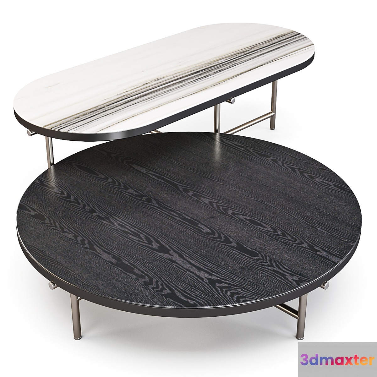 Minotti: Torii - Coffee Tables Set 02 - No.2