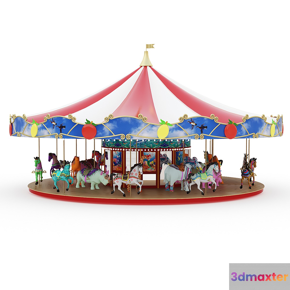 Carousel - No.4 3D Max