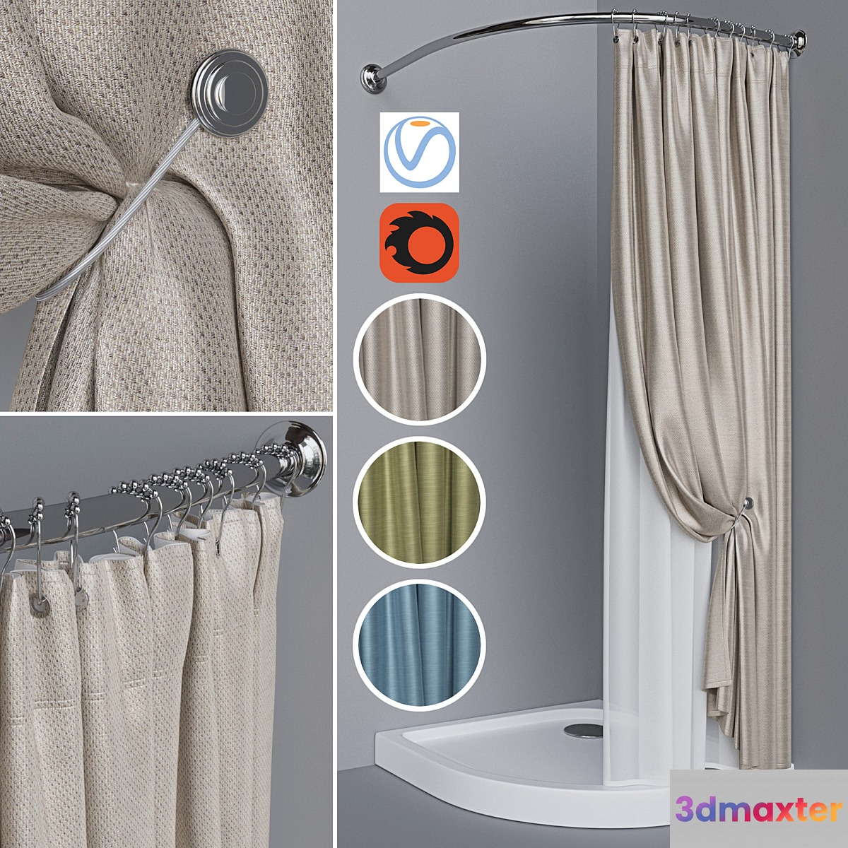 Shower curtain 1