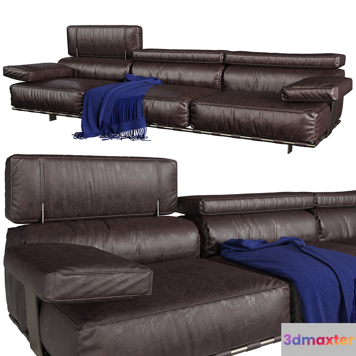 Visionnaire Montparnasse Sofa 3D Max