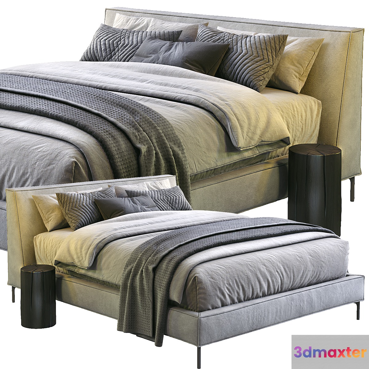 Md House Bed CLOVER - No.2 3D Max