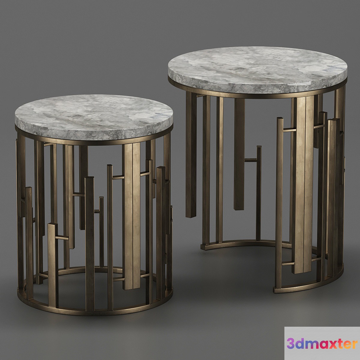 Luxury coffee table circle