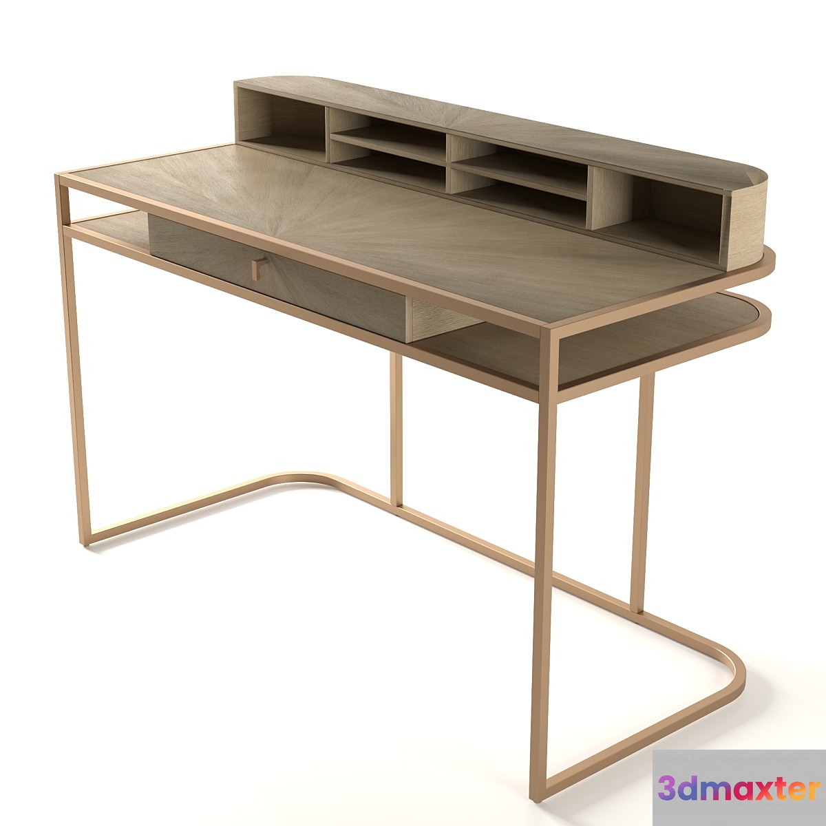 Desk highland 3D Max