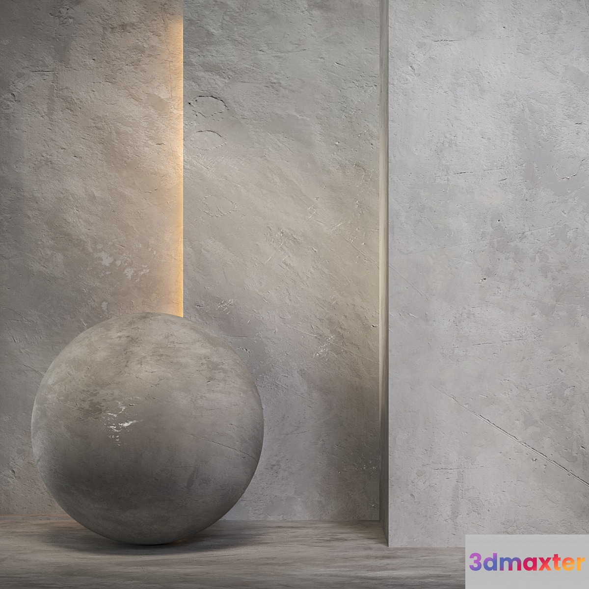 Decorative concrete. - No.3 3D Max
