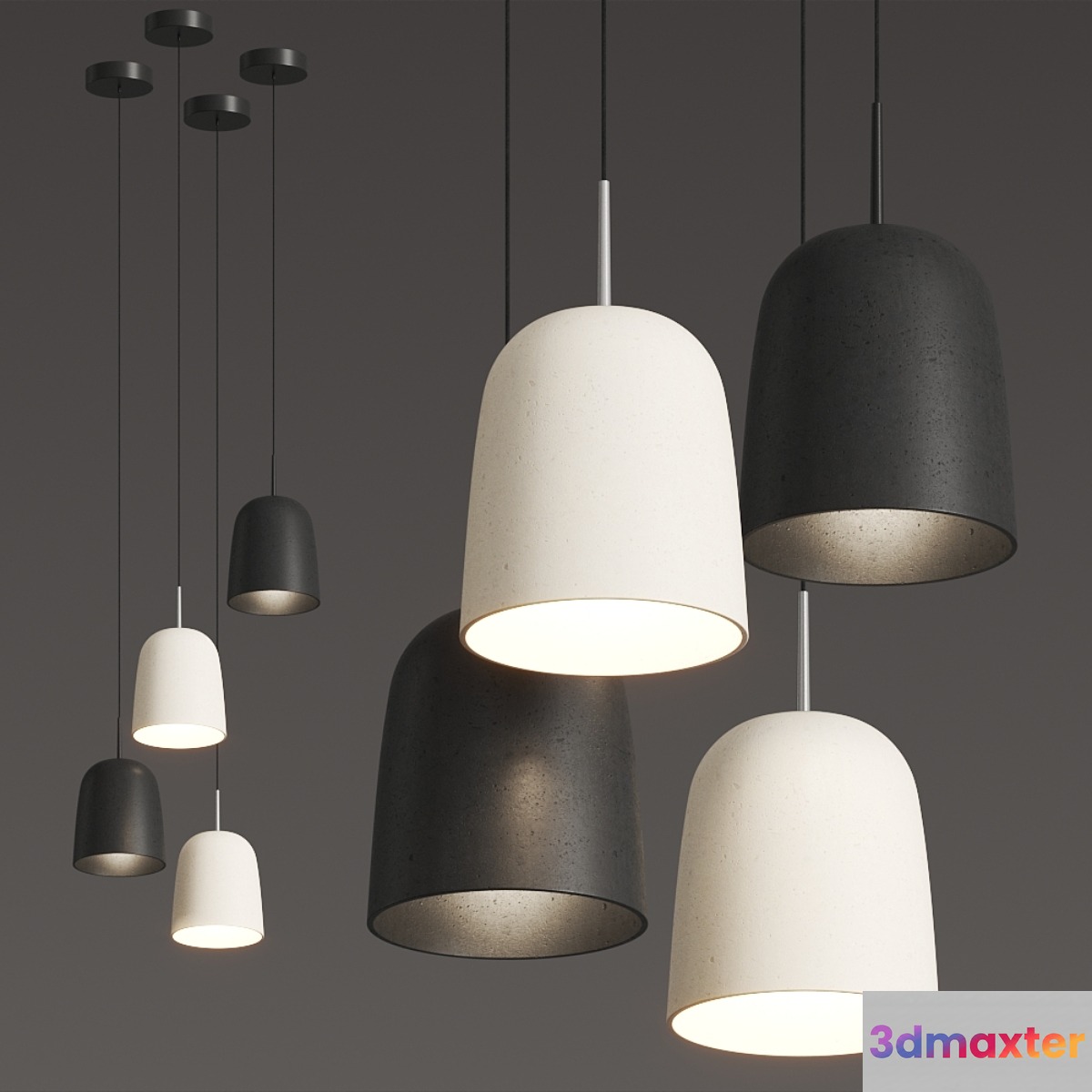 Millelumen Casablanca Clavio Pendant Lamp 3D Max