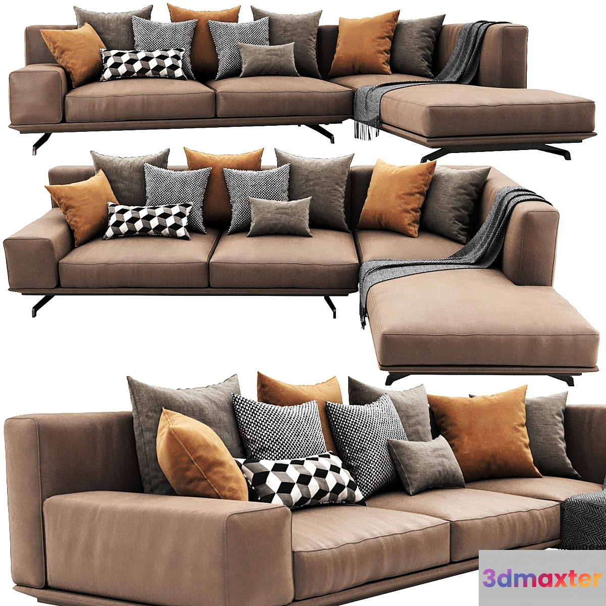 Ditre Italia Dalton Leather 3D Max