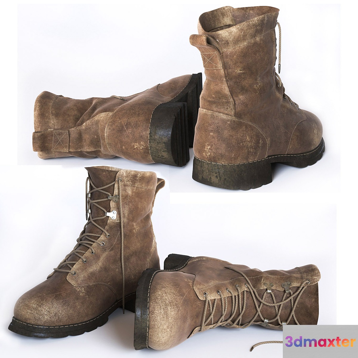 Frayed boots