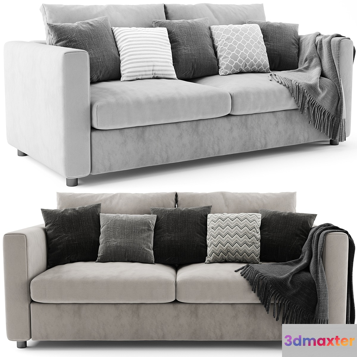 Ikea Finnala 2 Seat Sofa 3D Max