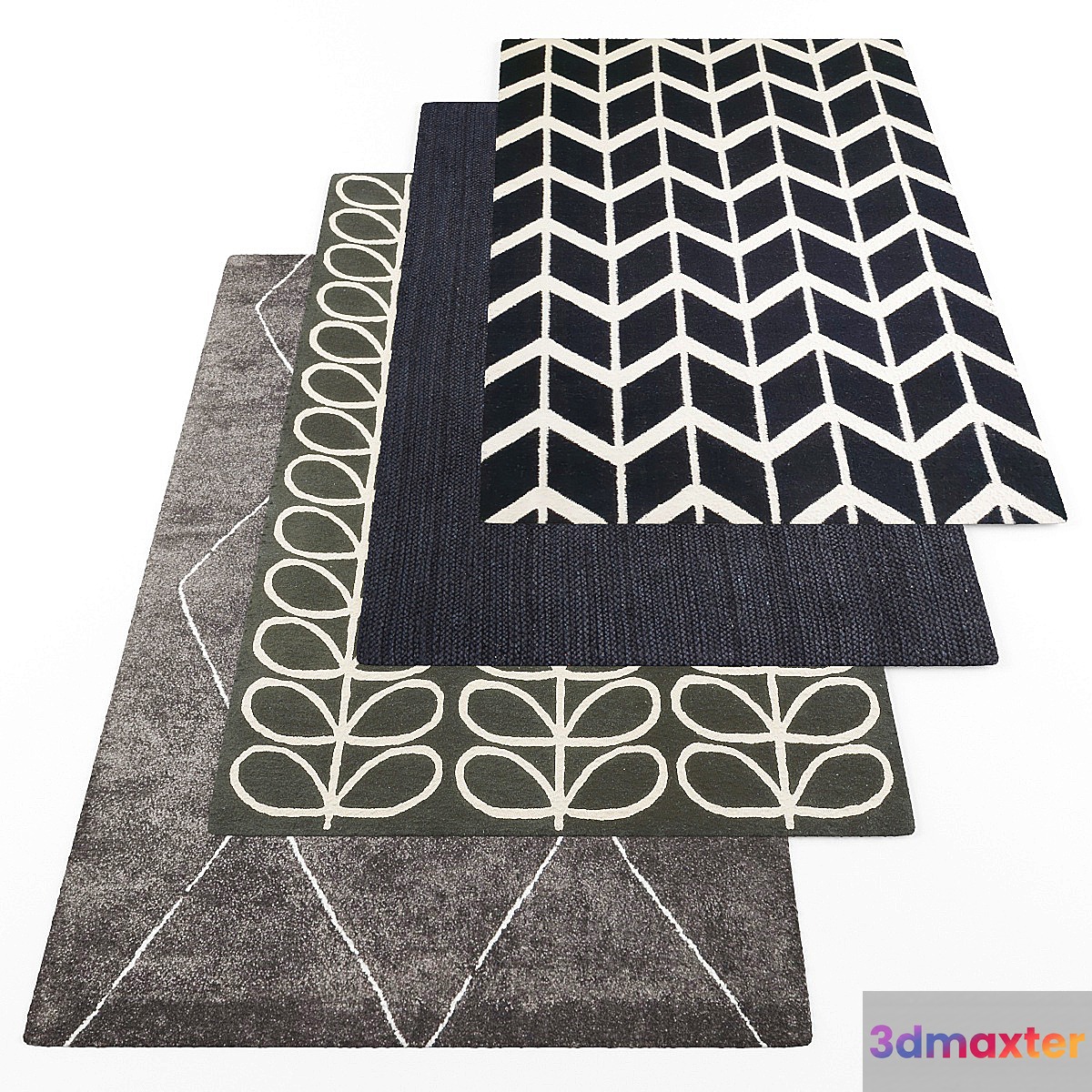 Rugs set243 3D Max
