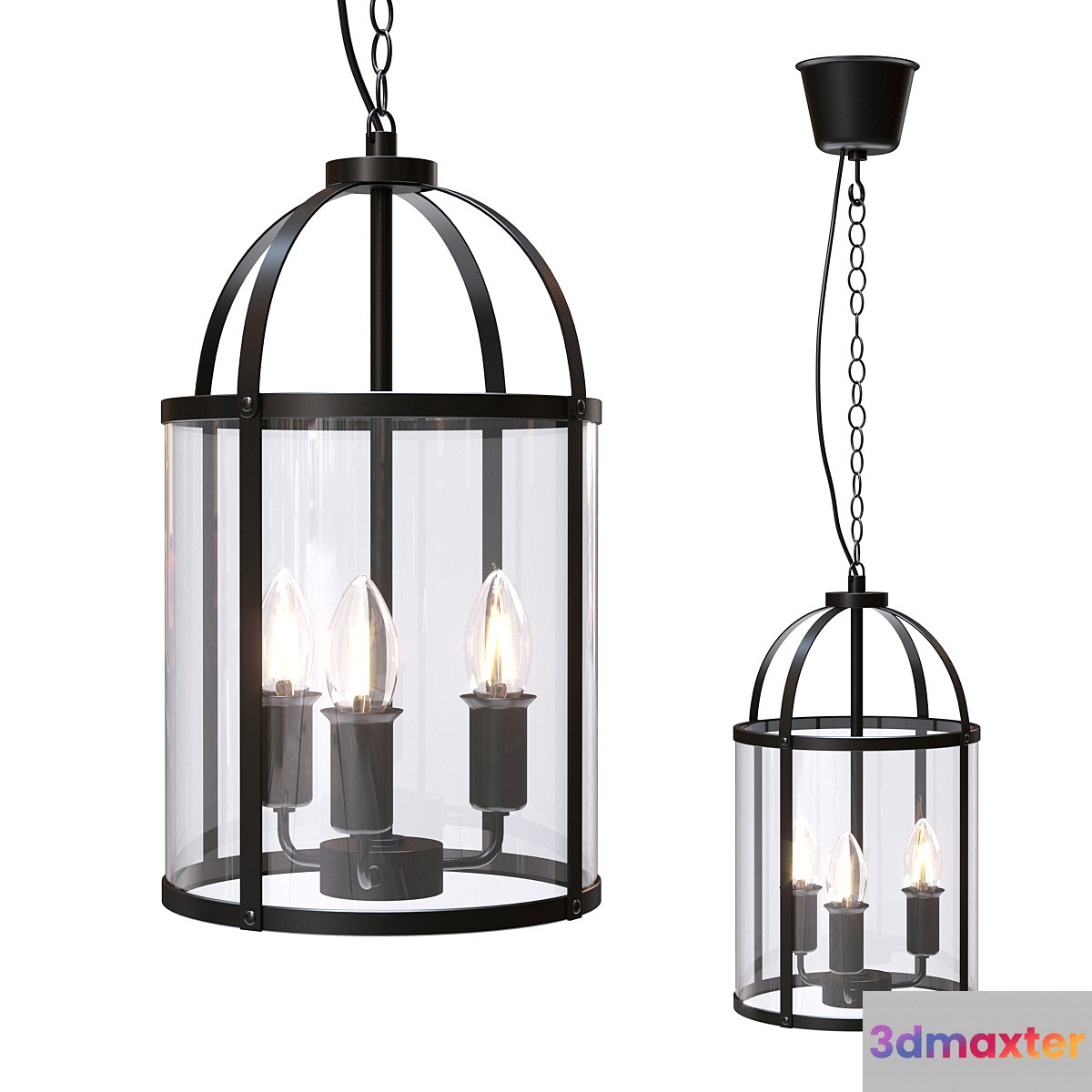 Pendant lamp galjon 3D Max