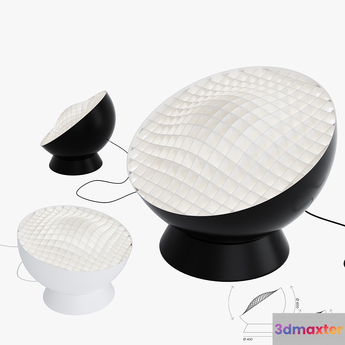 Pallucco Grid table lamp
