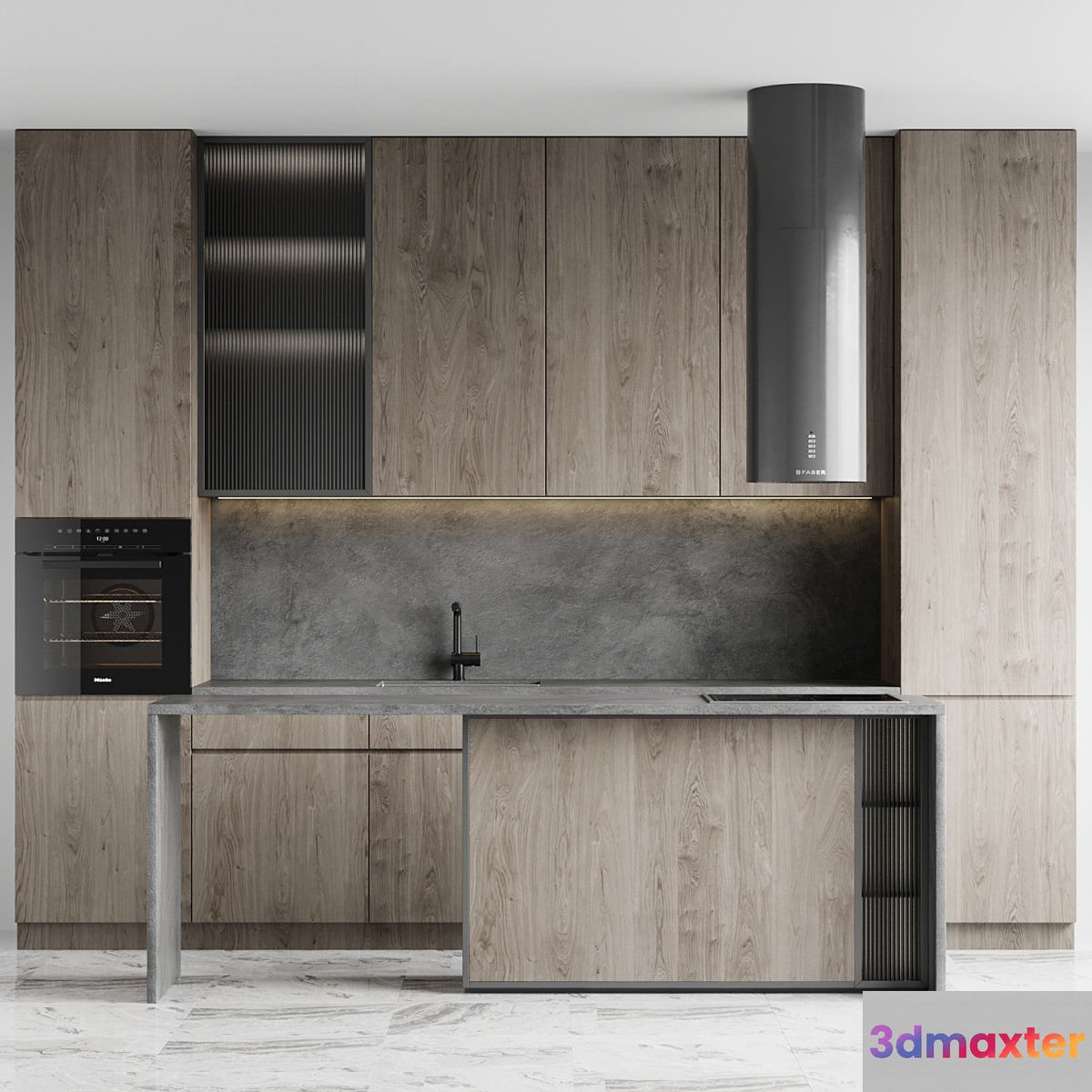 Kitchen 19 - No.2 3D Max
