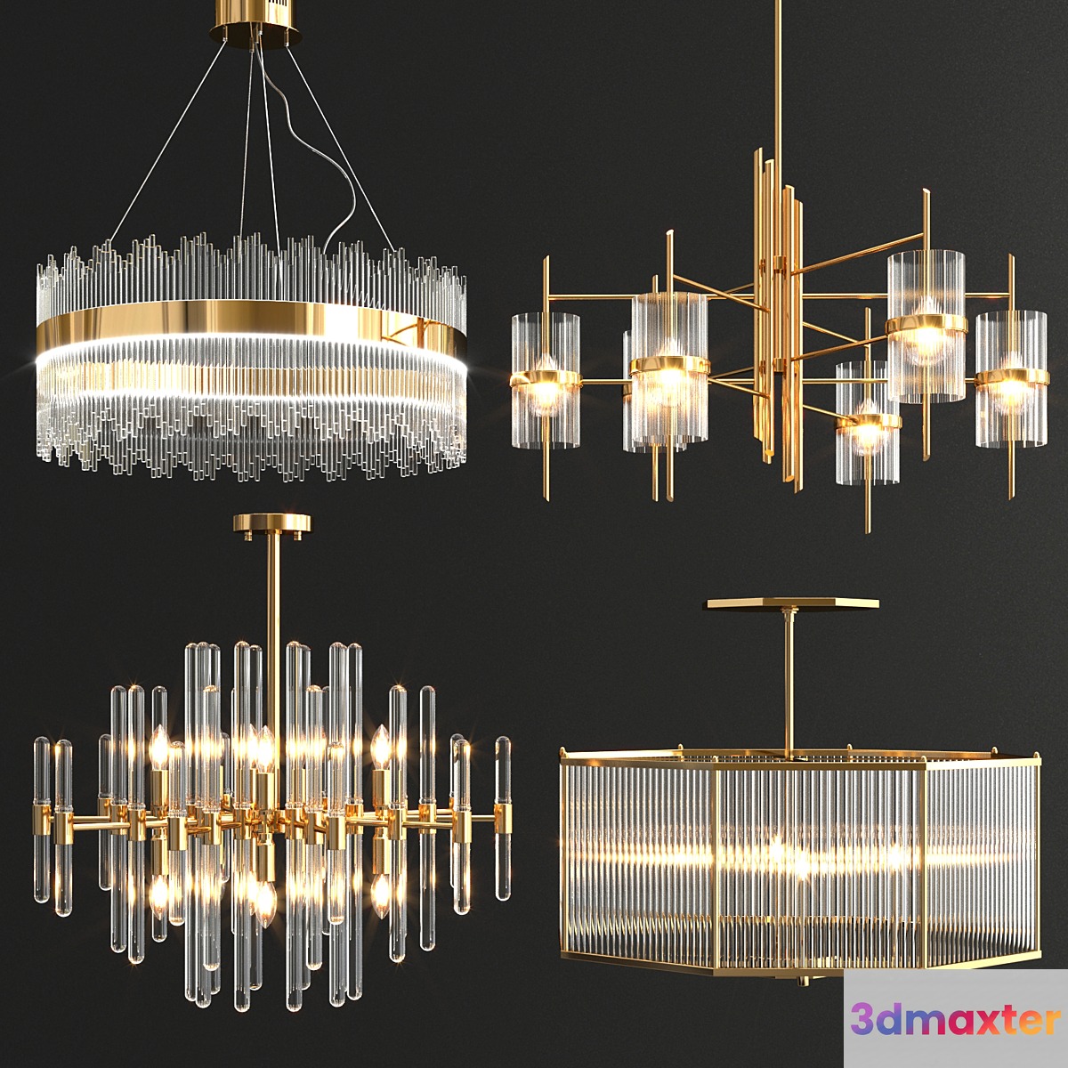 Collection of modern chandeliers