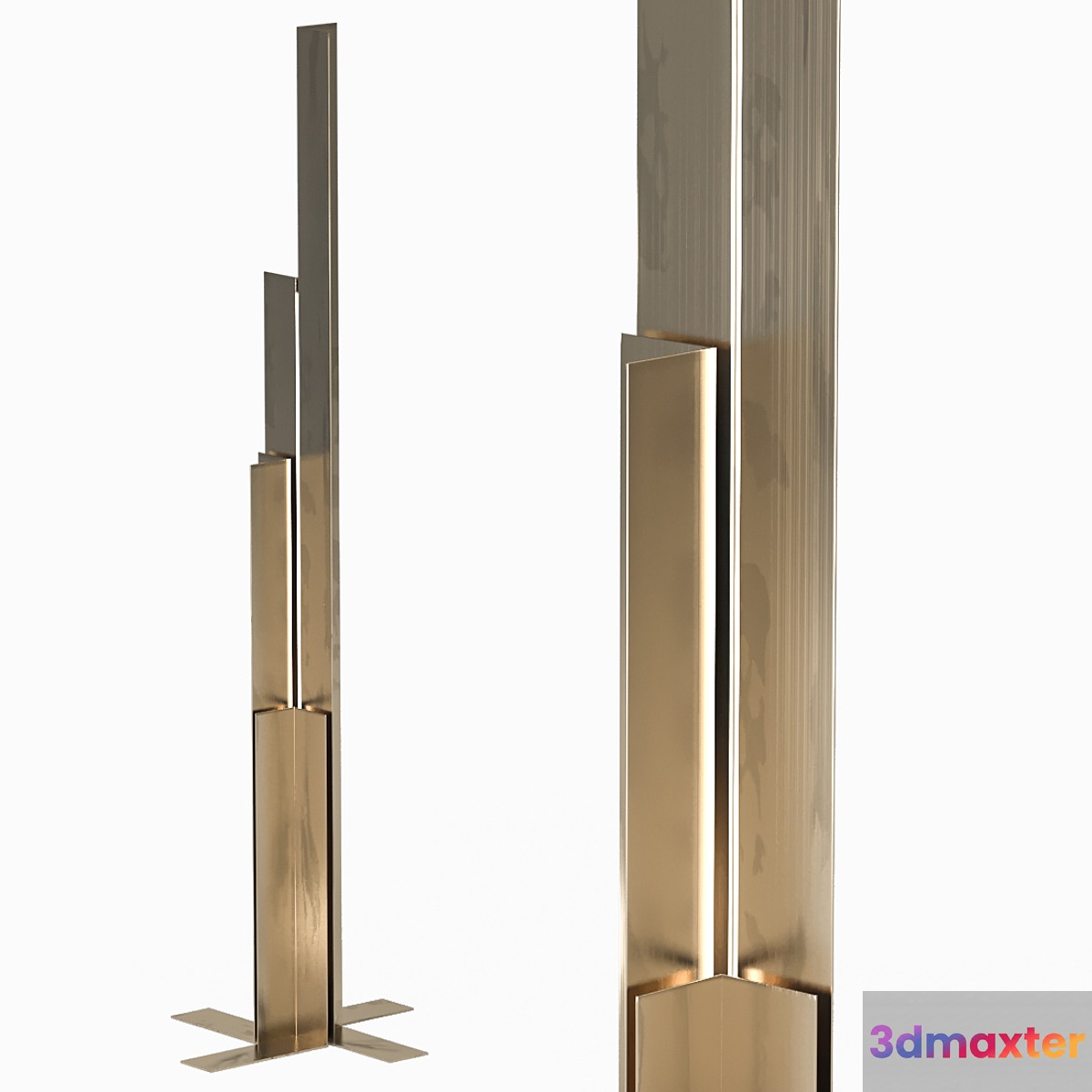Floor lamp by Tommaso Bertocco 3D Max