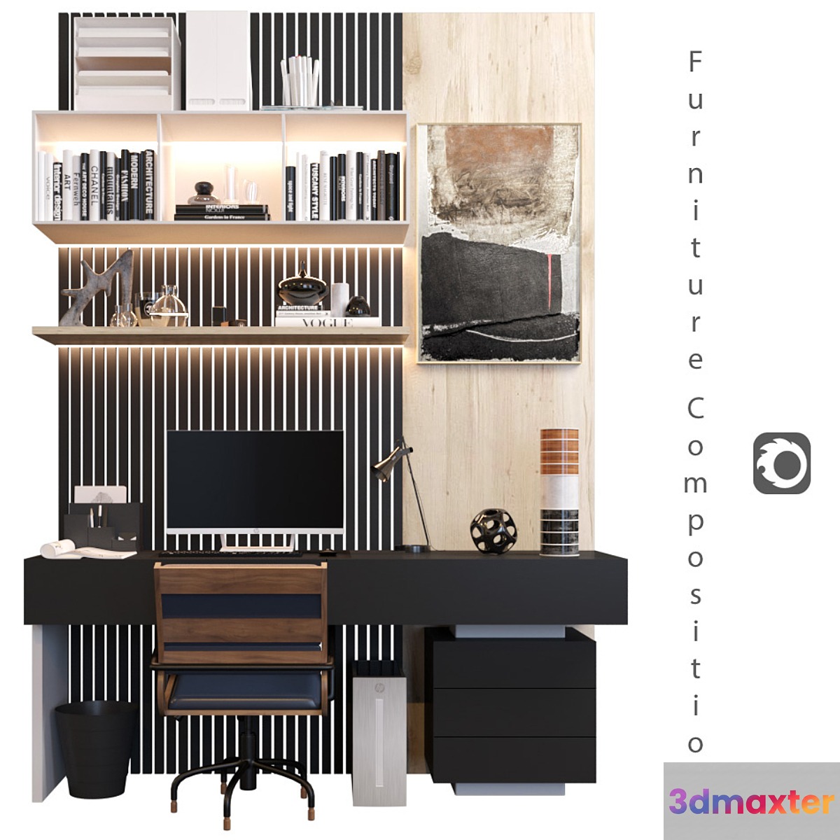 Furniture Composition | 15 | Corona 3D Max