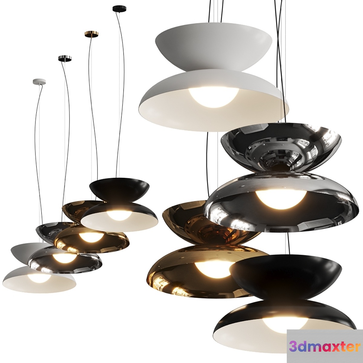 Aromas del Campo Yoyo Pendant Lamps 3D Max