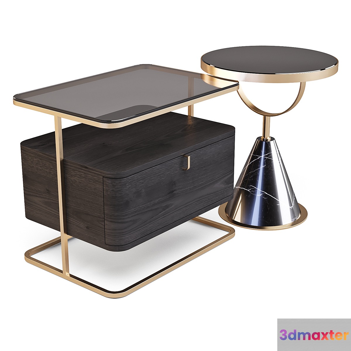 Eichholtz: Augusto and Park Lane - Side Tables 3D Max