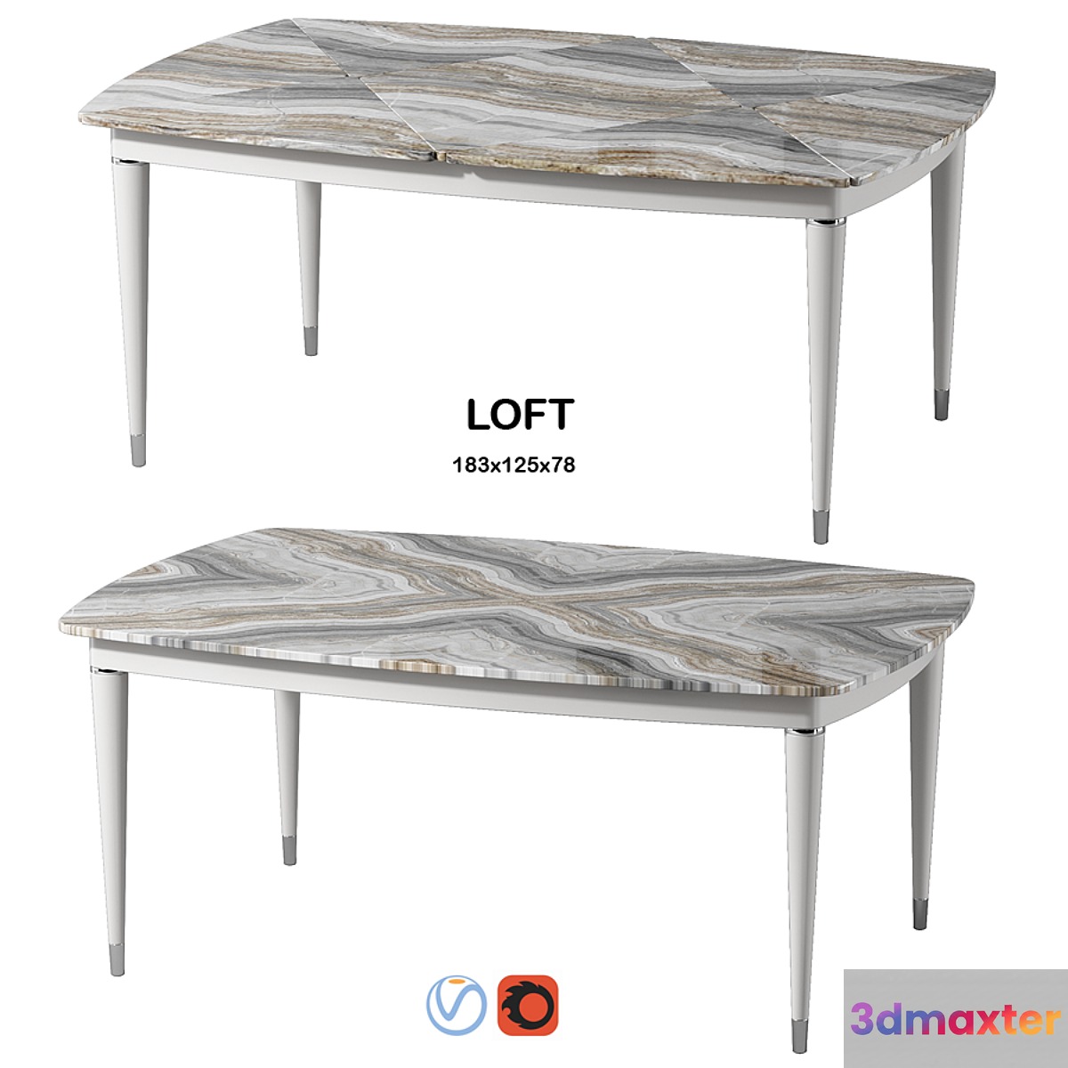 Estetica Loft table - No.4