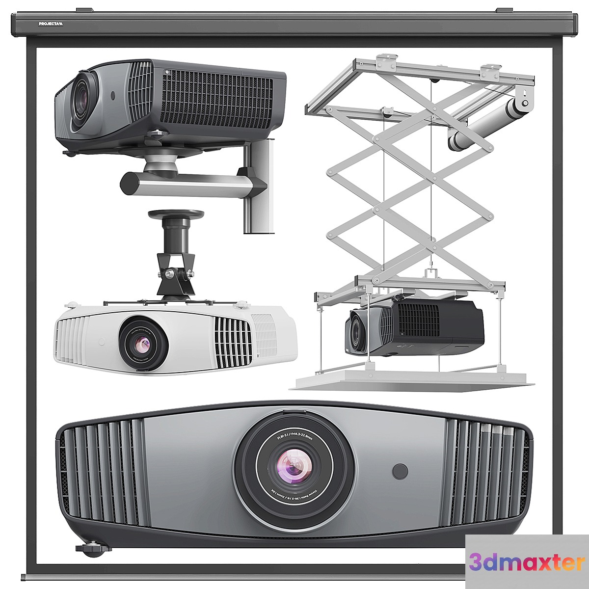 Benq W5700 Projector 3D Max