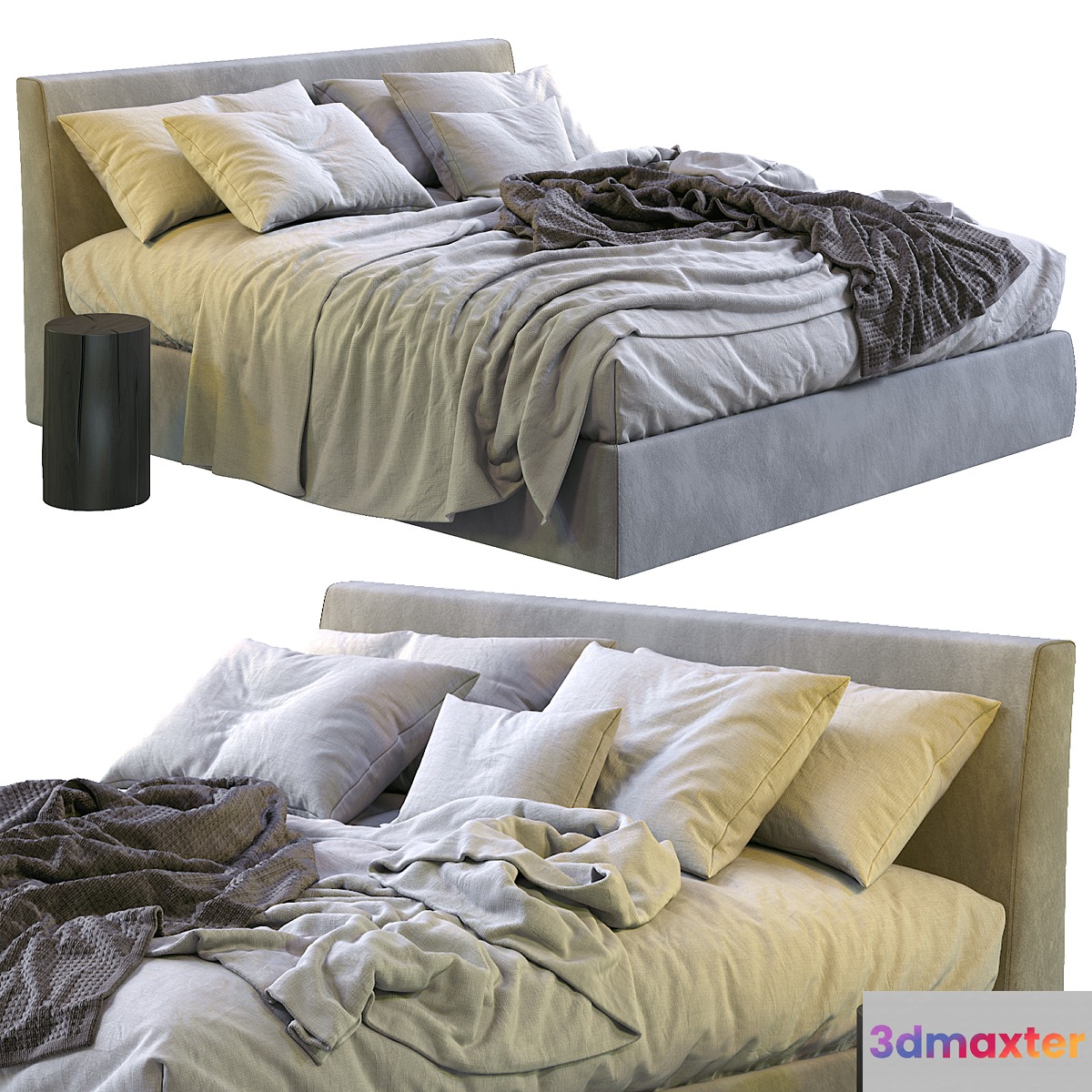 Jesse bed roger 3D Max