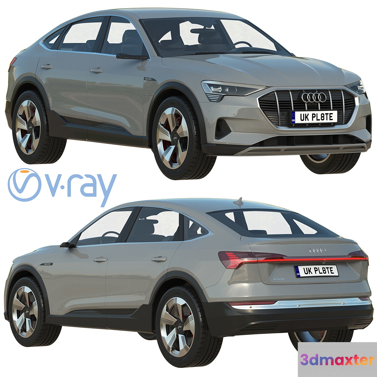 Audi e ‑ tron Sportback 3D Max