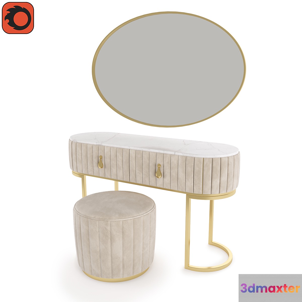 AP_Dressing_Table_Set01