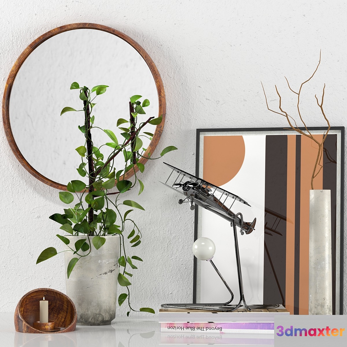 decorative set mj01 3D Max
