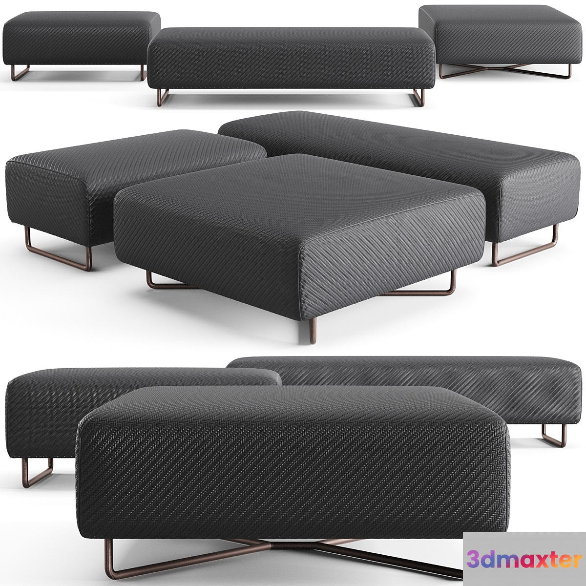 Minotti sunray luke benches - No.3