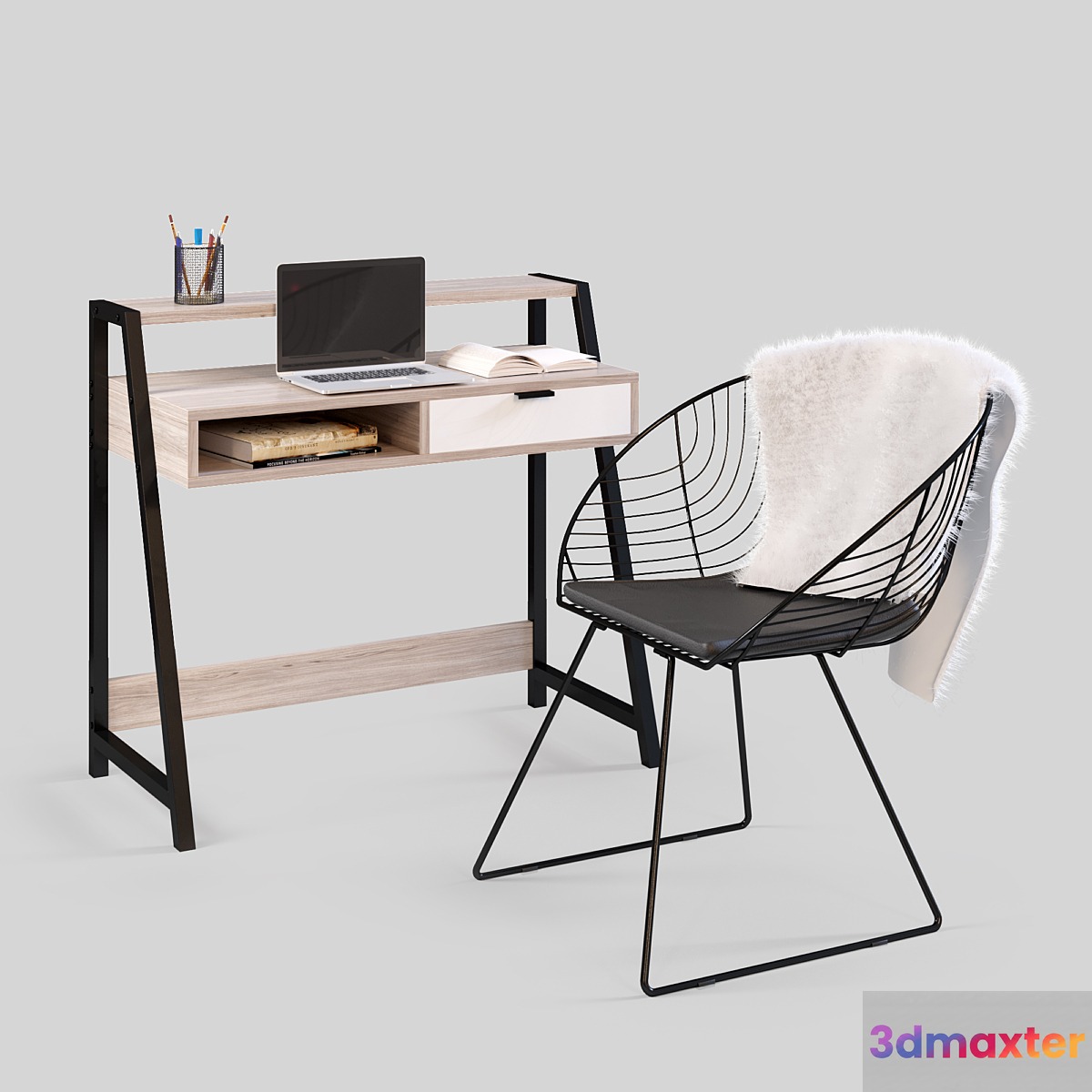 Workplace (Beliani) 3D Max