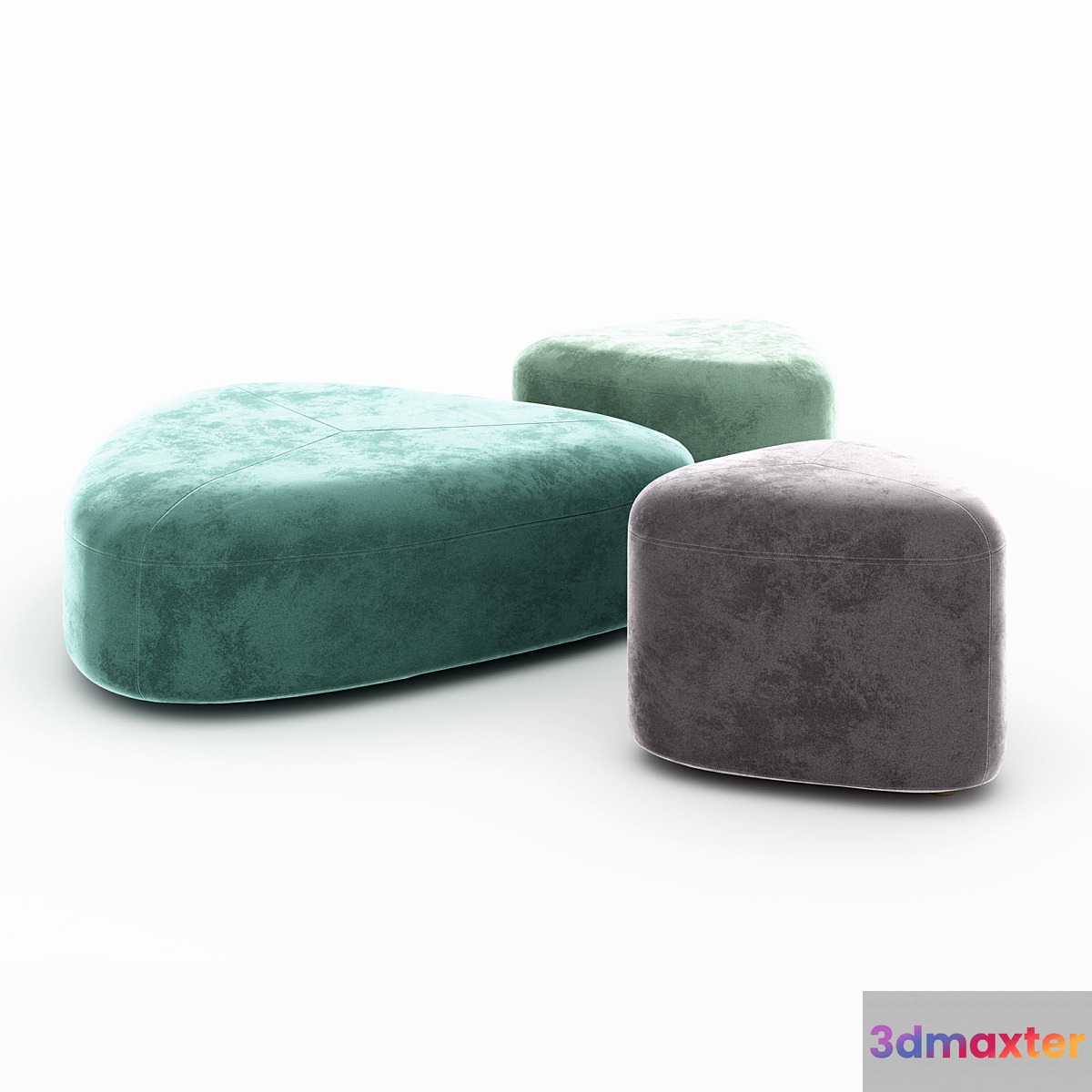Poof stone 3D Max