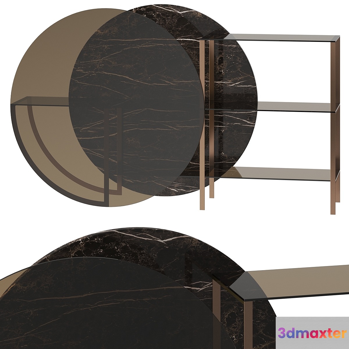 Paolo Castelli Cultum Console Table 3D Max
