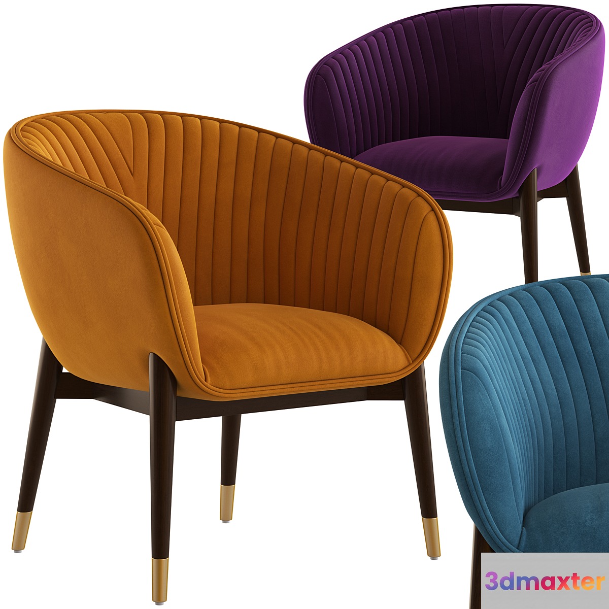 Dolly Lounge Chair 3D Max