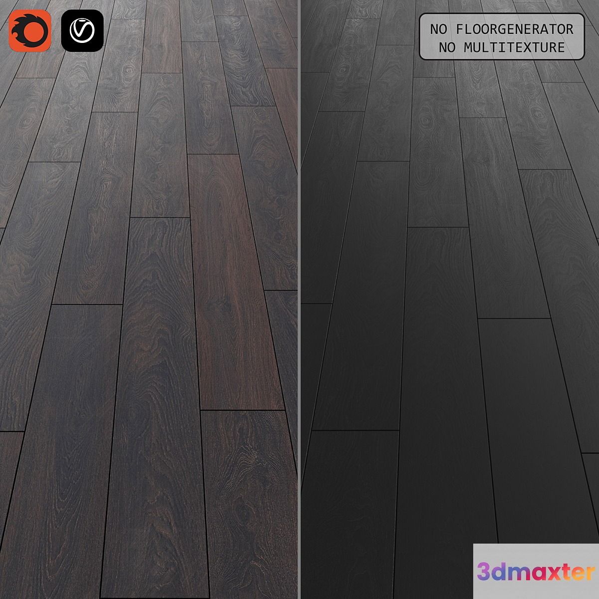Floor laminate set 2 3D Max
