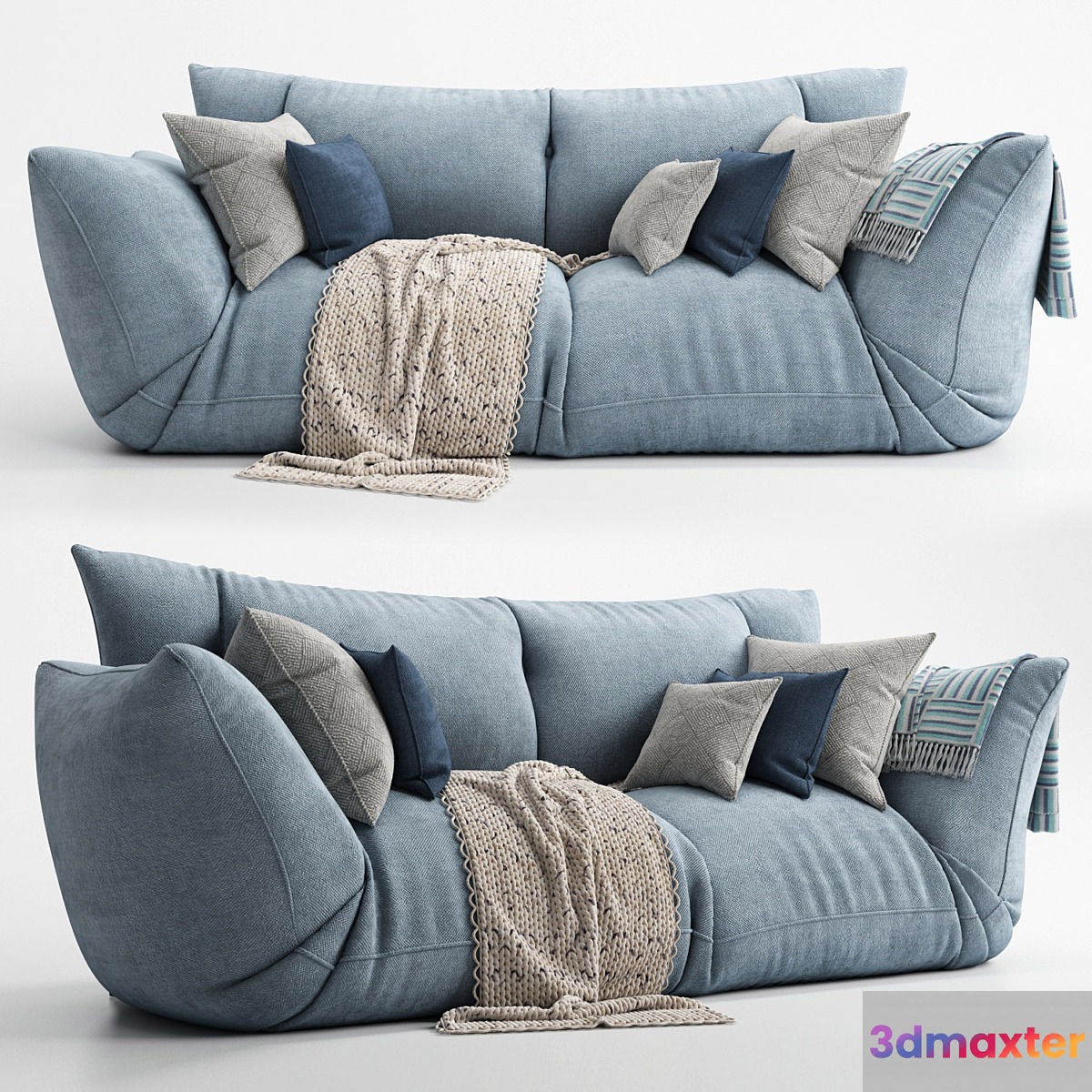 Floor couch sofa [Anis] Anise 3D Max