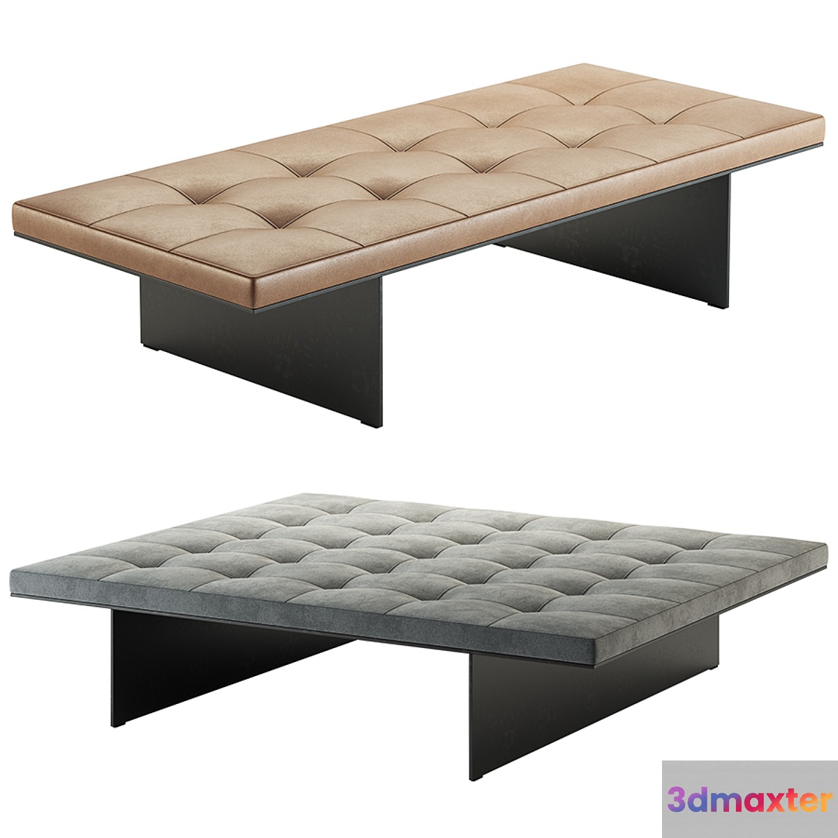 Living Divani _ Track Bench 3D Max