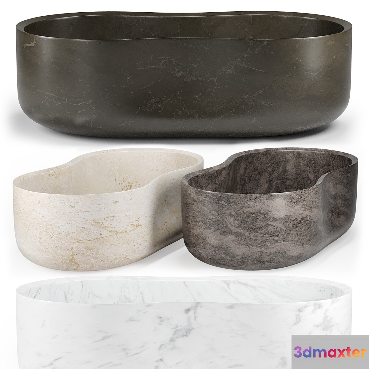 ANIMA | Bathtub by salvatori 3D Max