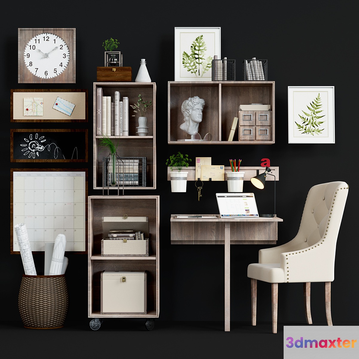 Mission Essential Office Set Pottery Barn