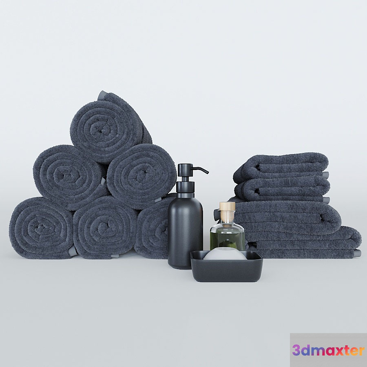 Bathroom_ accessories 3D Max