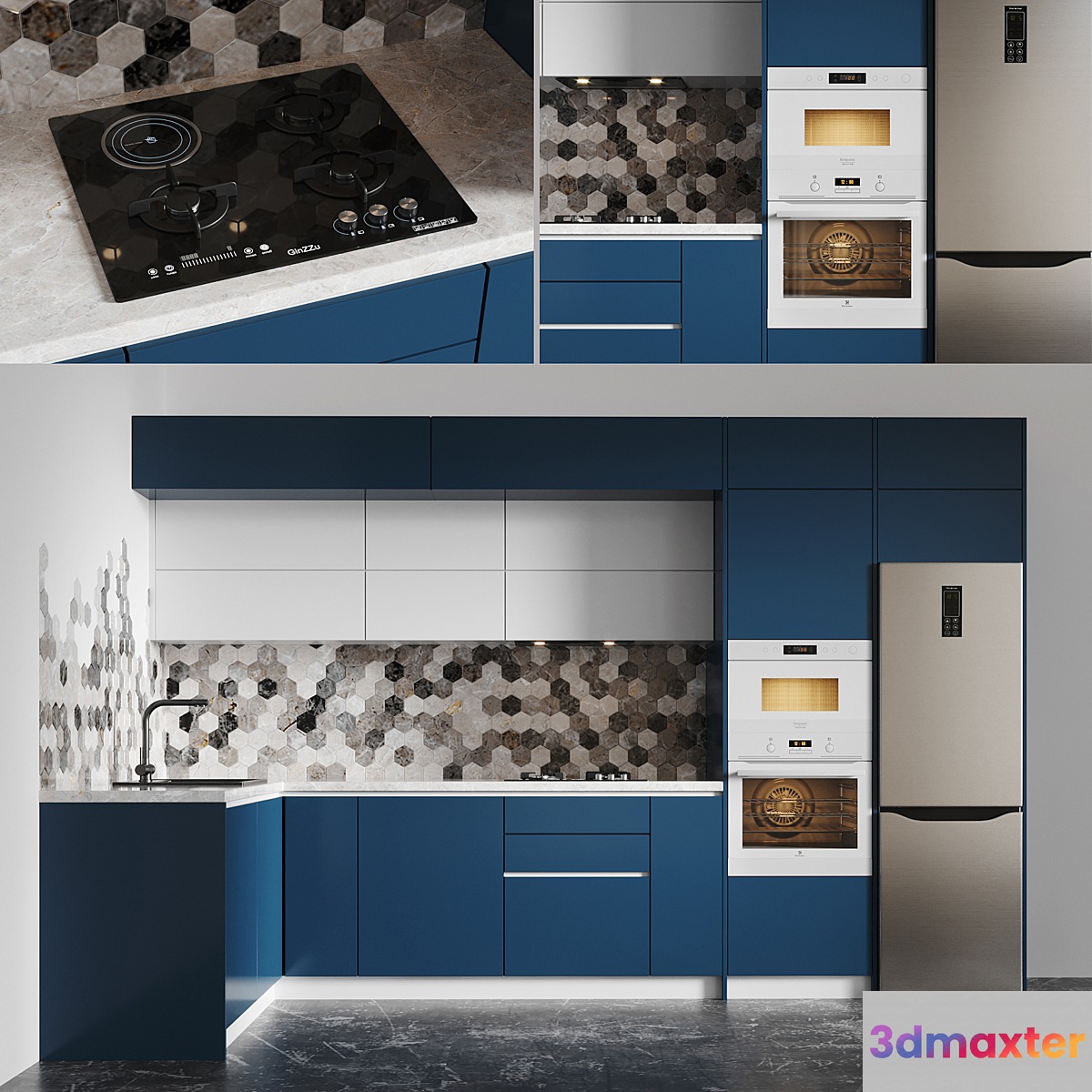 Kitchen_52 3D Max