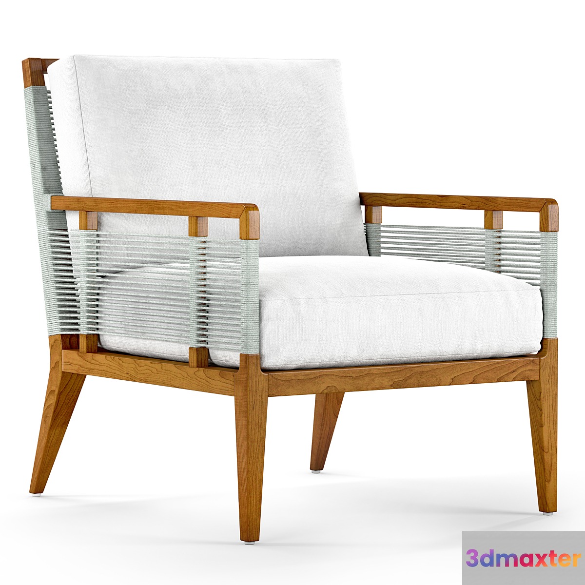 Amalfi Outdoor Side Lounge Chair 3D Max
