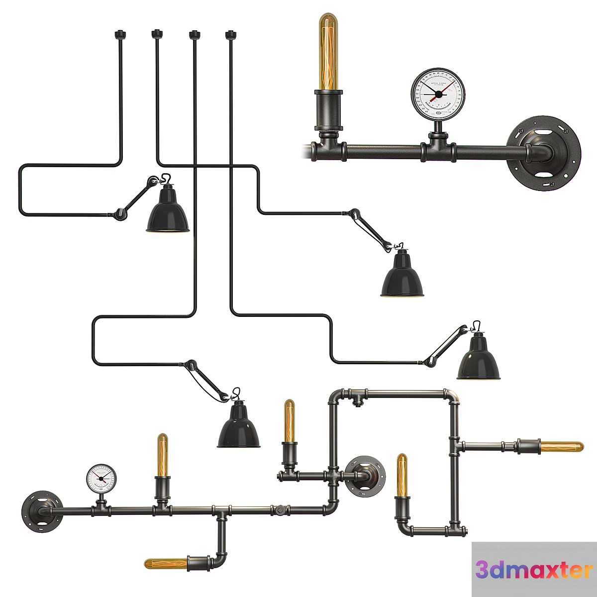 WALL LIGHTING SET 3