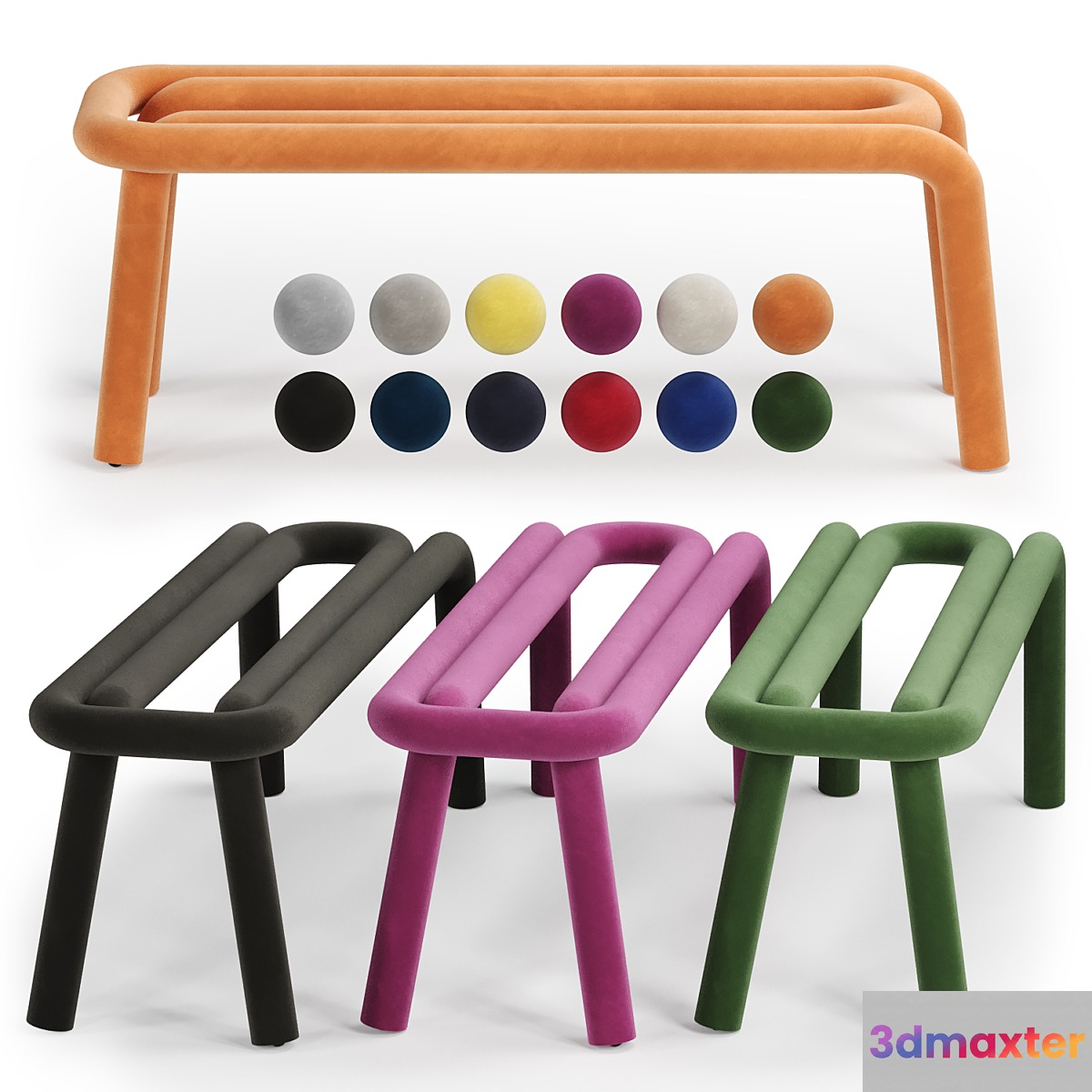 Bold Bench by Mustache