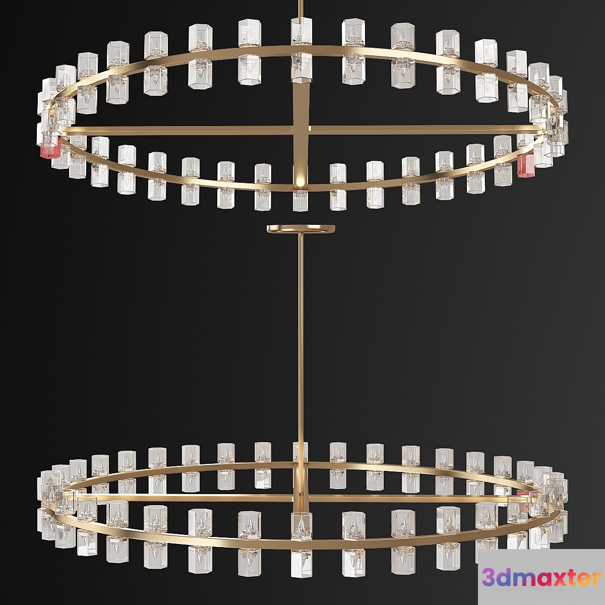 Restoration Hardware Arcachon Round Chandelier 3D Max