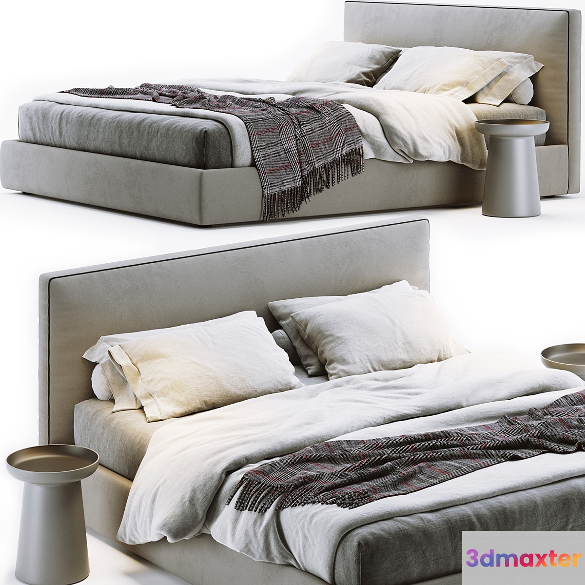 Alberta Laguna Bed 3D Max