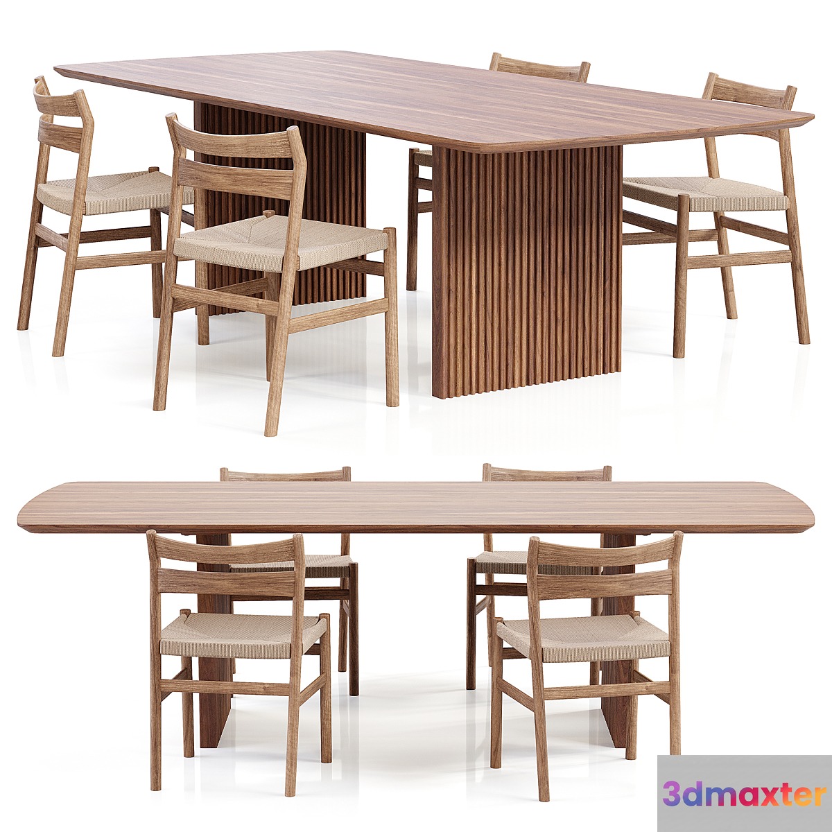 Artilleriet - BM1 chair and Ten table 3D Max