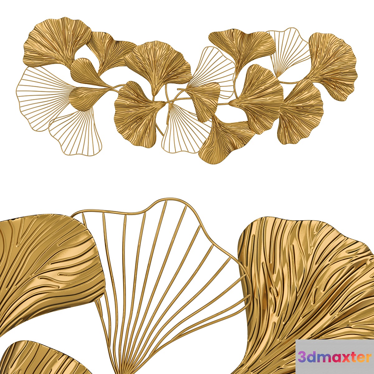 Wall Decor Metal 01 3D Max