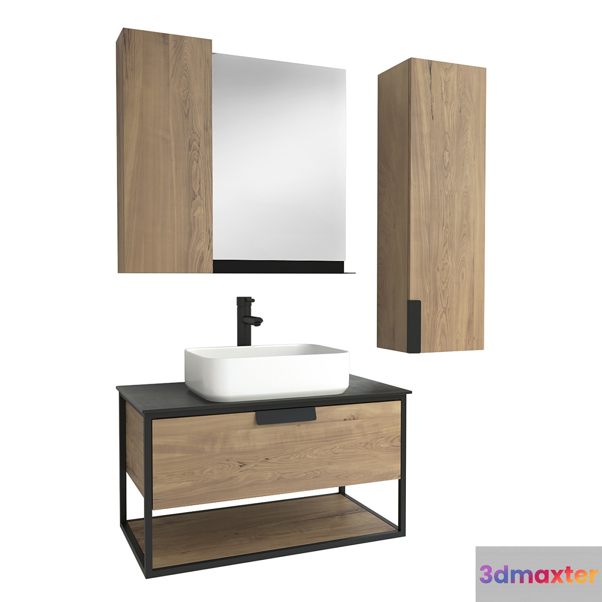 Batroom Furniture Comforty Cologne 90 _ Bathroom Furniture Comforty Cologne 90 3D Max