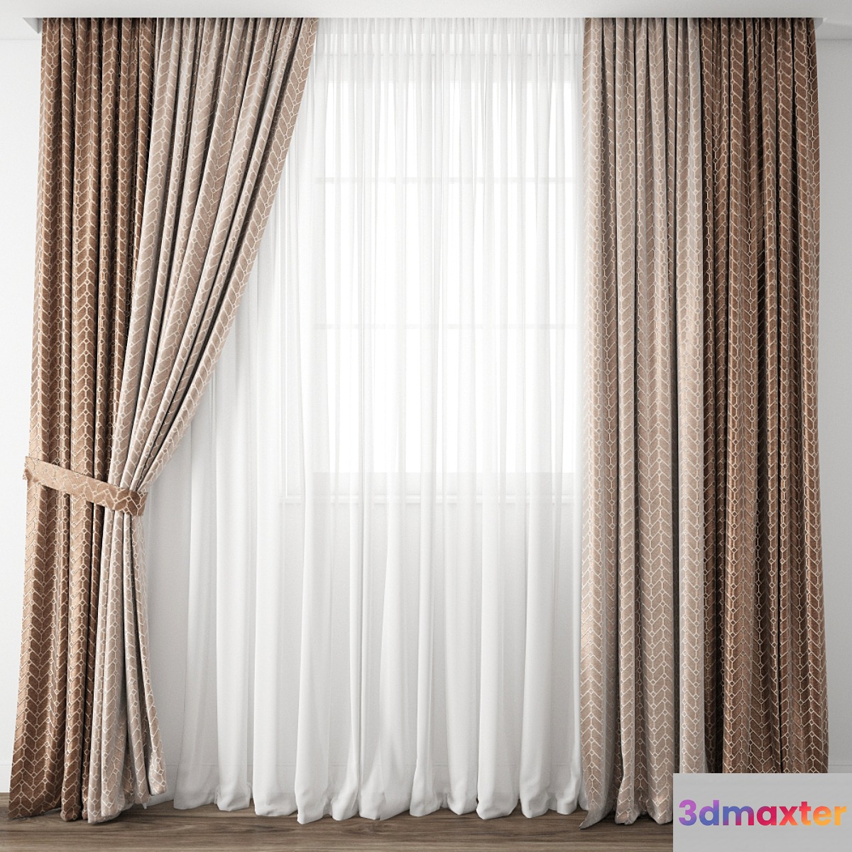 Curtain 118 3D Max