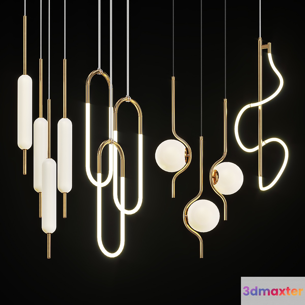 Collection of pendant lights Lampatron # 1 - No.2