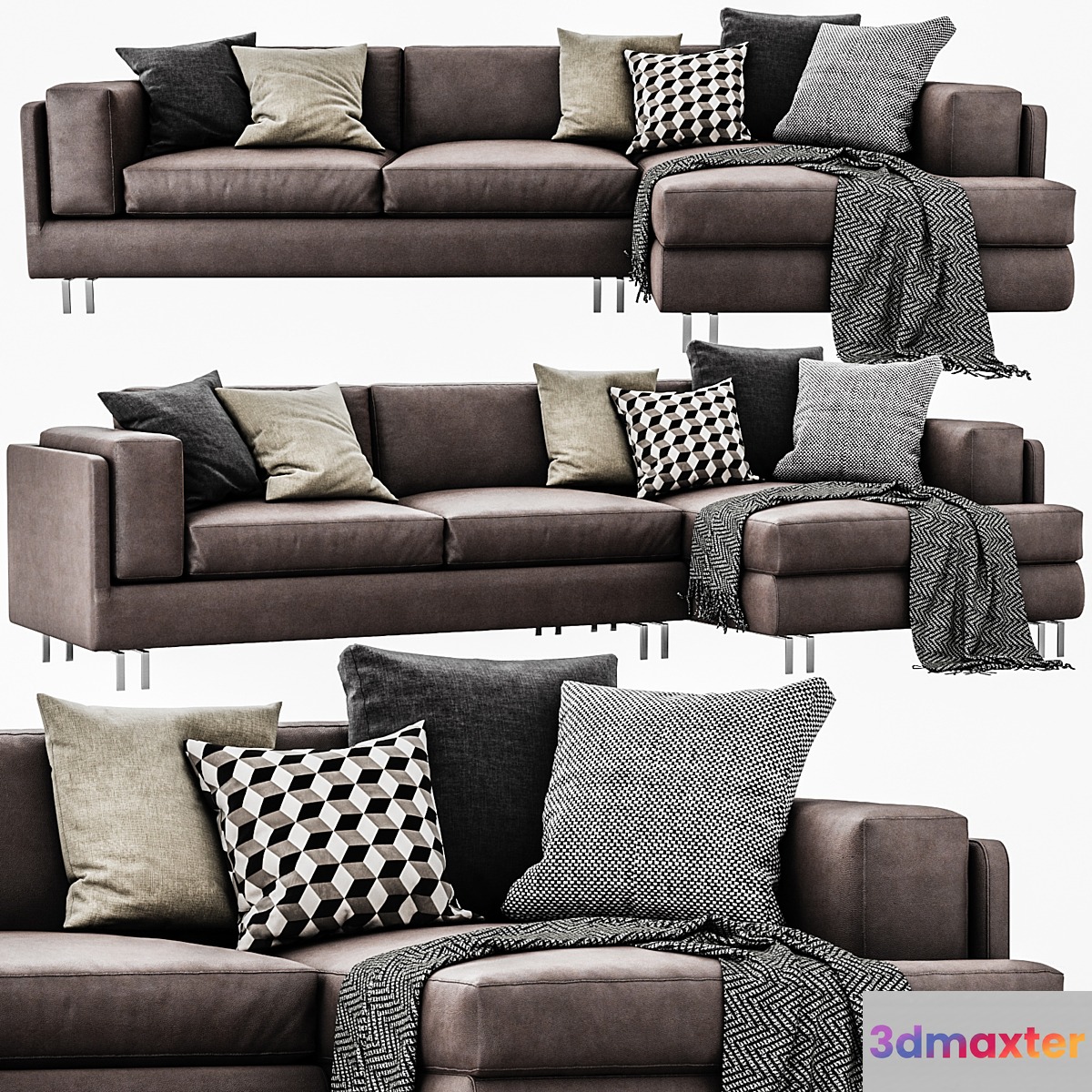 Interface Mama Chaise Lounge 3D Max